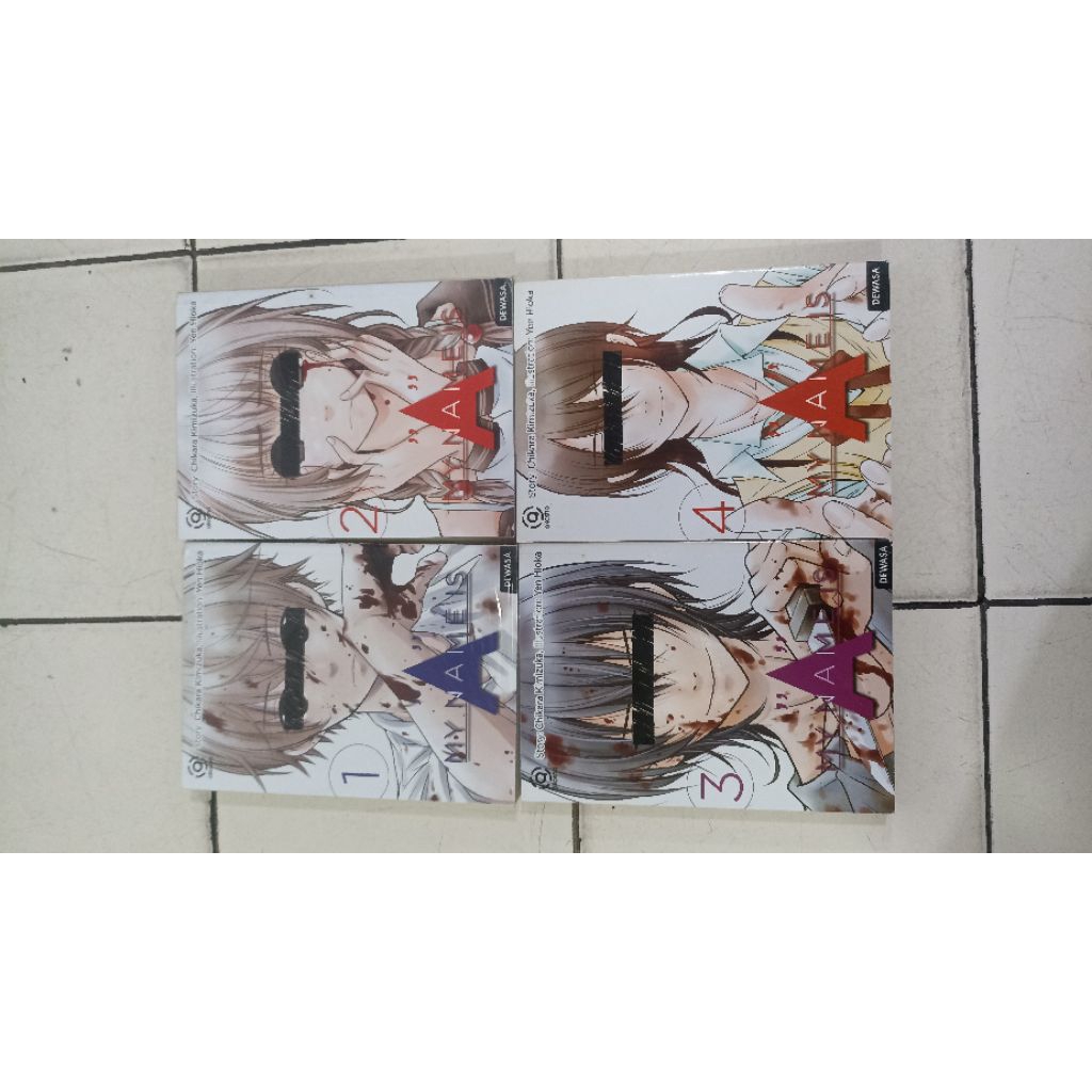 Komik akasha my name is A set 1-4 (tamat)