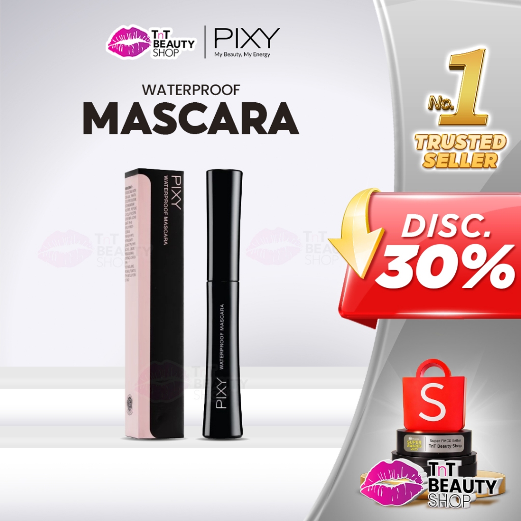 Pixy Waterproof Mascara 7ml ( Black ) | TnT Beauty Shop