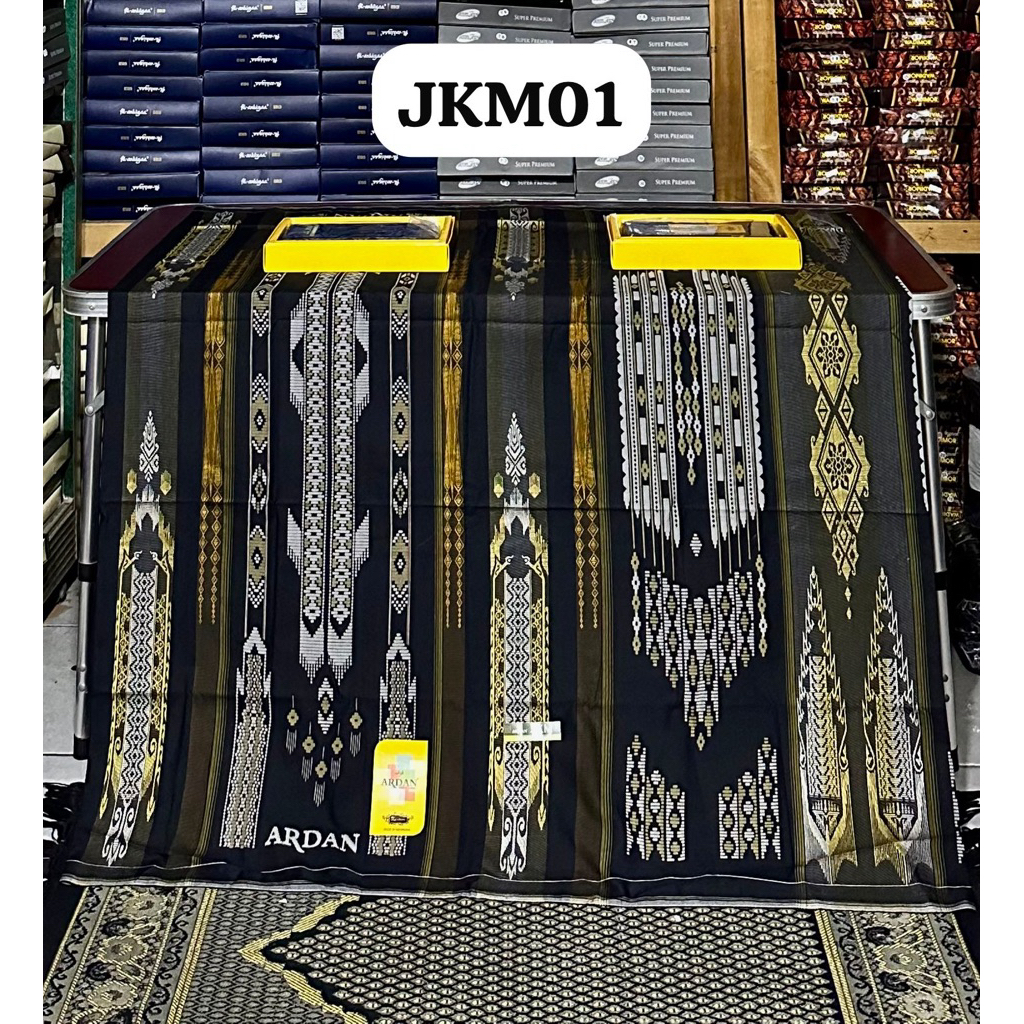sarung Ardan star jkm silver motip songket terbaru