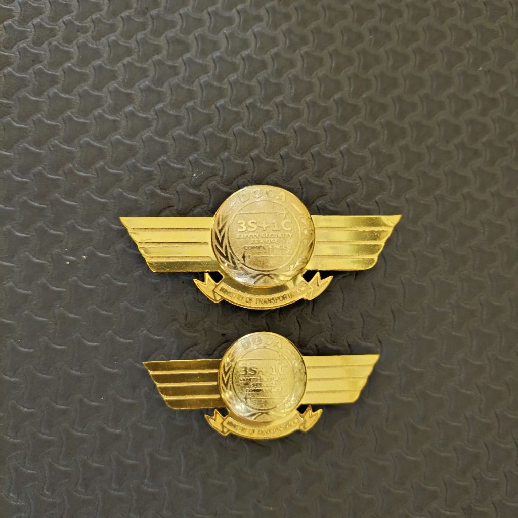 Wing DGCA Kementerian Perhubungan / Direktorat Jenderal Perhubungan Udara / Ditjen Udara / Pin Perhu