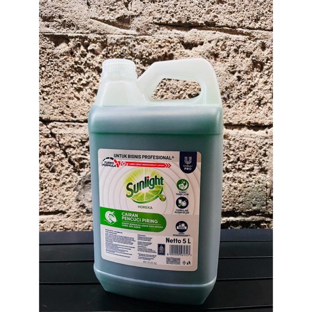 SUNLIGHT SABUN CUCI PIRING JERIGEN 5liter