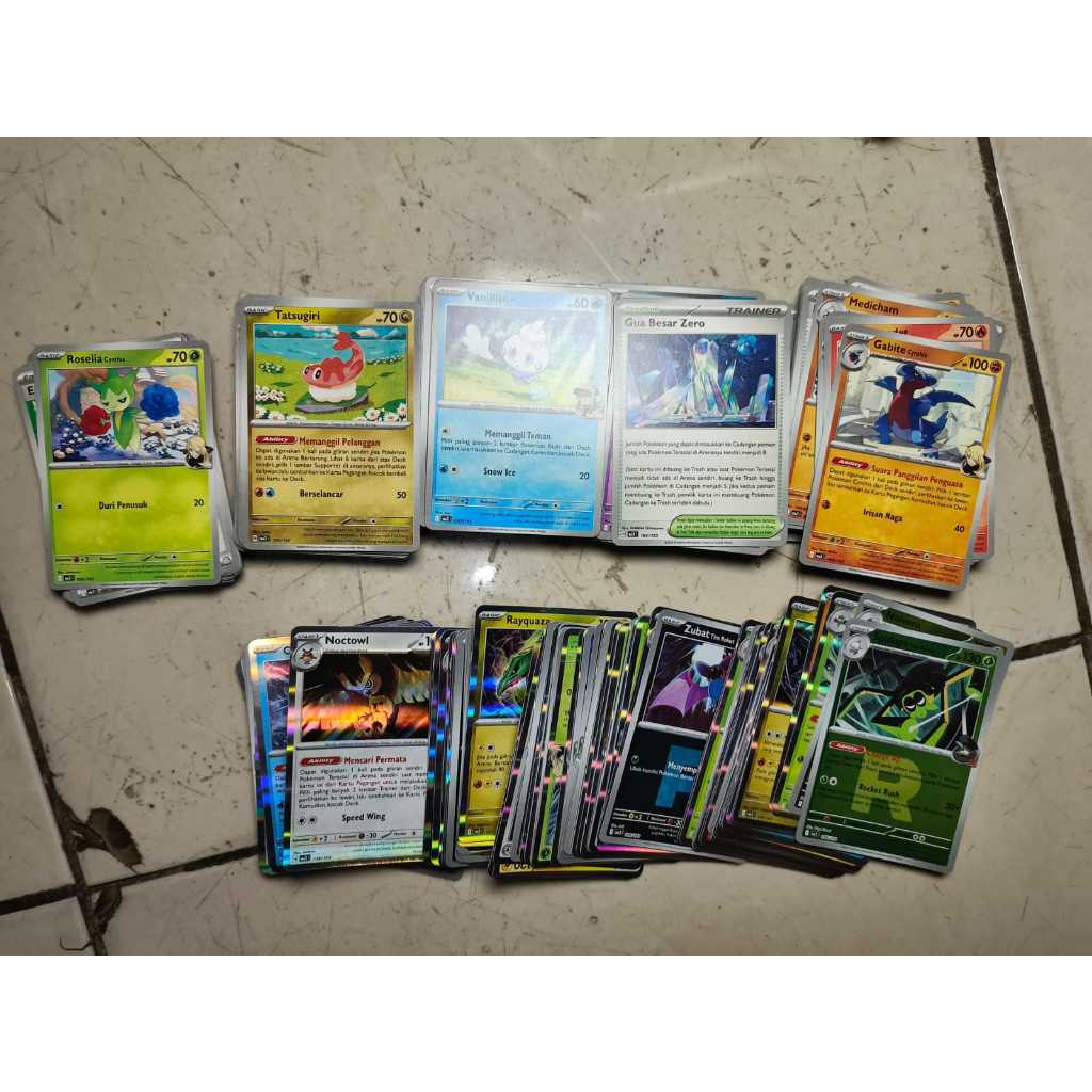 TCG POKEMON/KARTU POKEMON ORIGINAL 2026 , LOOSE SECOND ( 350PCS )