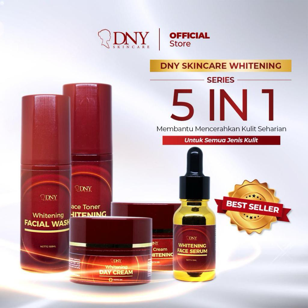 DNY Skincare Paket Whitening Series-Membantu Mencerahkan Kulit Wajah