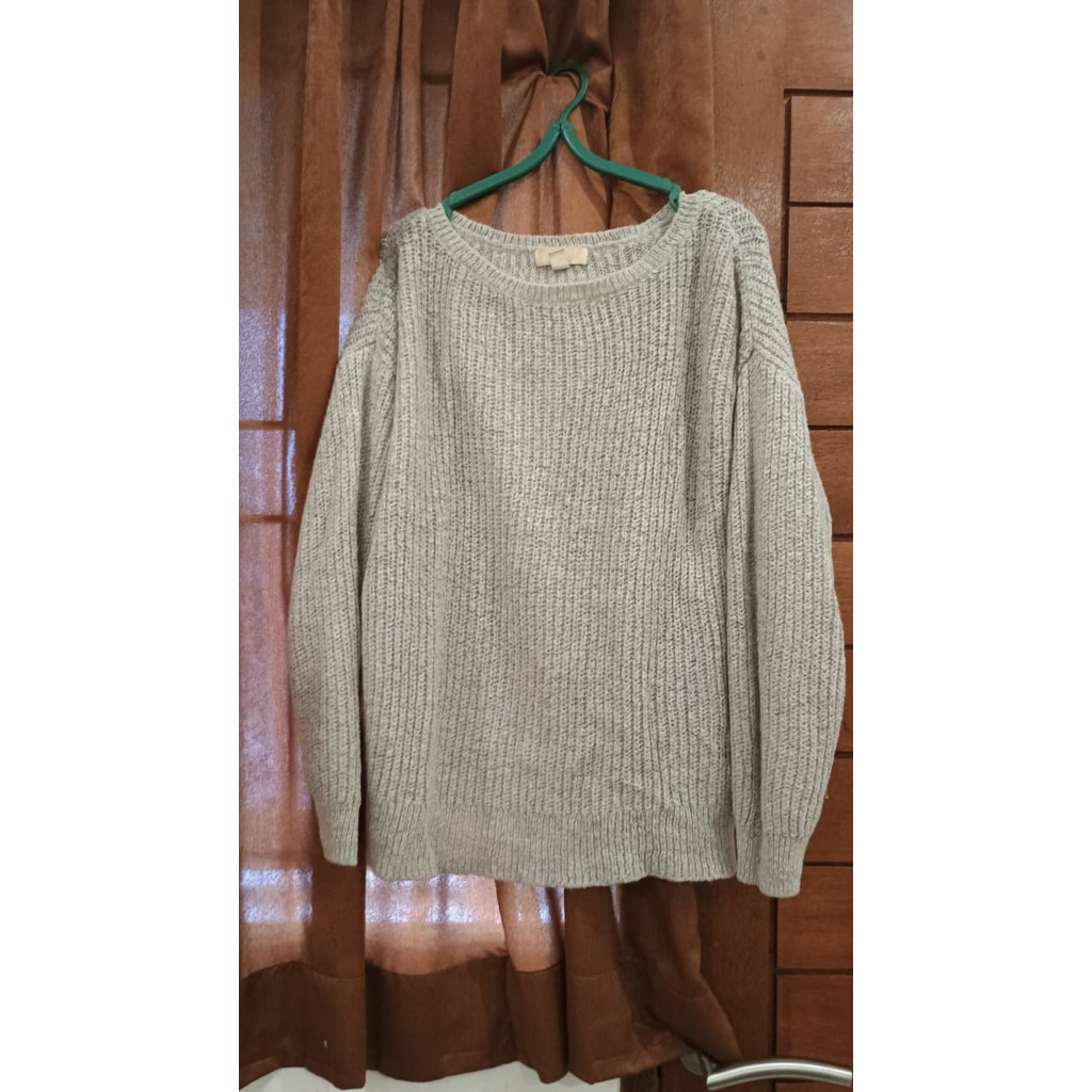 PRELOVED - HnM Knit Sweater - Grey