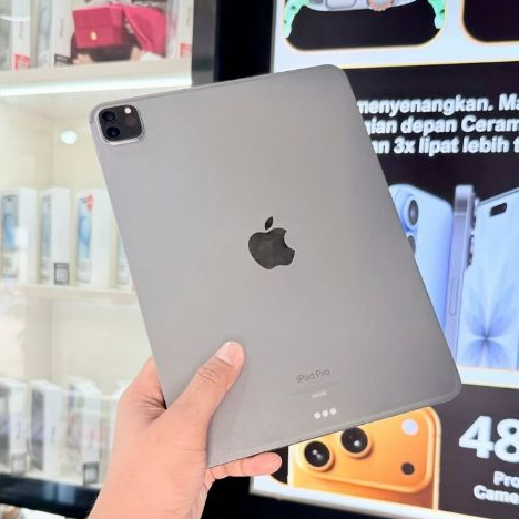 IPAD PRO M2 128 WFI+CELL GRAY EX IBOX MULUS LENGKAP