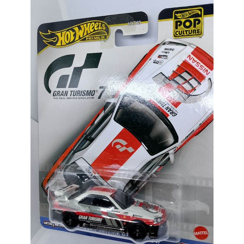 Hot Wheelss Grand Turismo 7 Nissan Skyline GT-R (R34) + protector