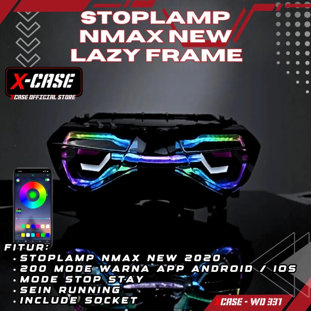 STOPLAMP X-CASE SLIMFRAME NMAX NEW 2020-2024