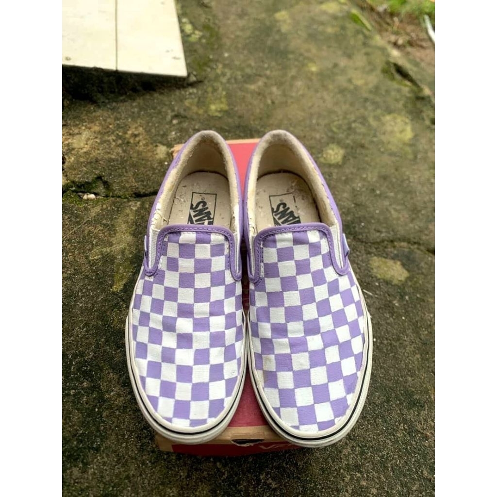 Preloved Vans Purple Original