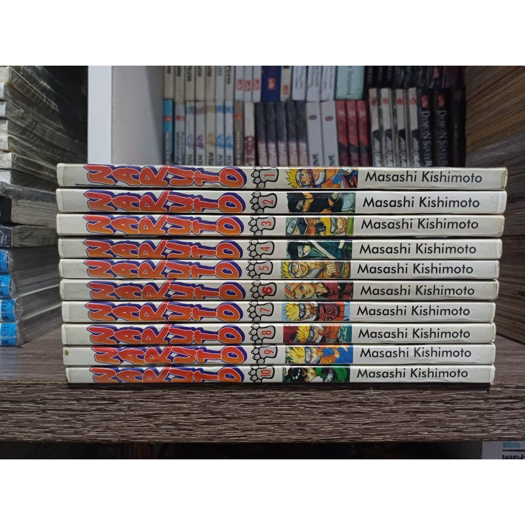 Komik Naruto vol 1-10