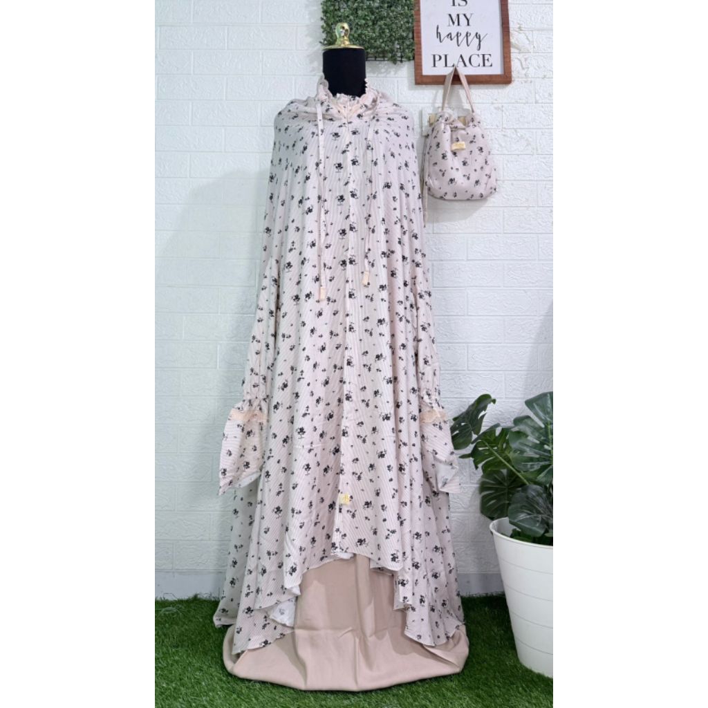 MUKENA ALENA KHADIJAH 2IN1 (MUKENA PUTUSAN BERLENGAN)