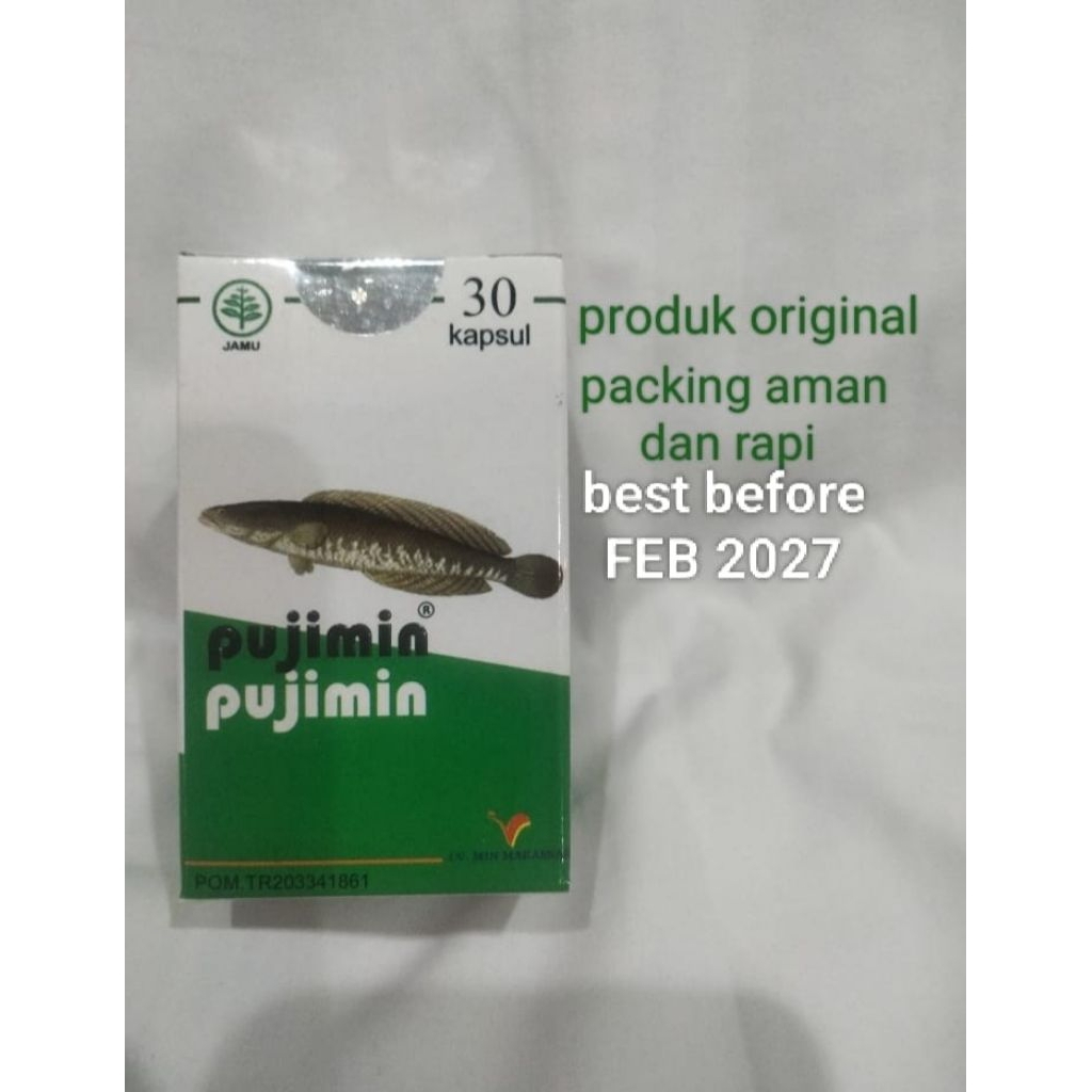 Pujimin Kapsul Ekstrak Ikan Gabus