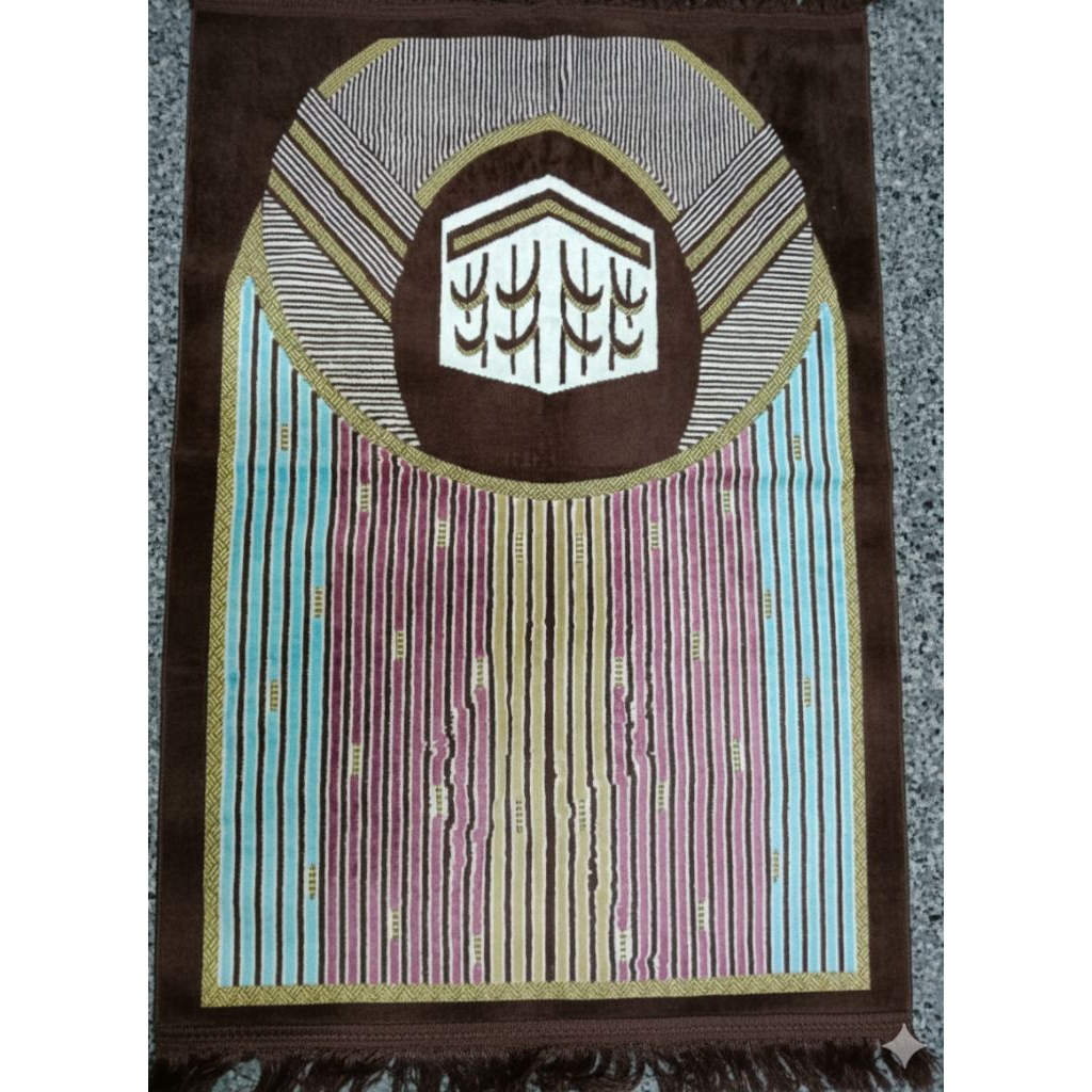 [NEST] Sajadah Kabah 70x110cm Sajadah Turki Premium Halus jumbo tebal premium dewasa | Sajadah Kabah