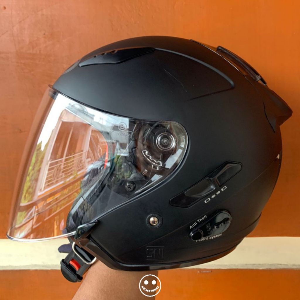 KYT GALAXY FLAT R BLACK DOFF ORIGINAL | SECOND CONDITION