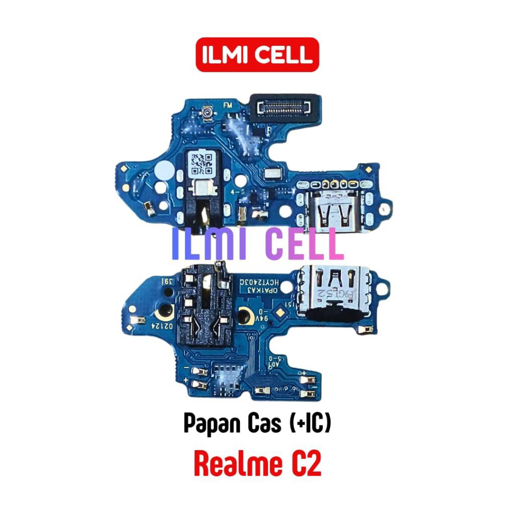 PAPAN KONEKTOR CAS MIC REALME C2 ORI