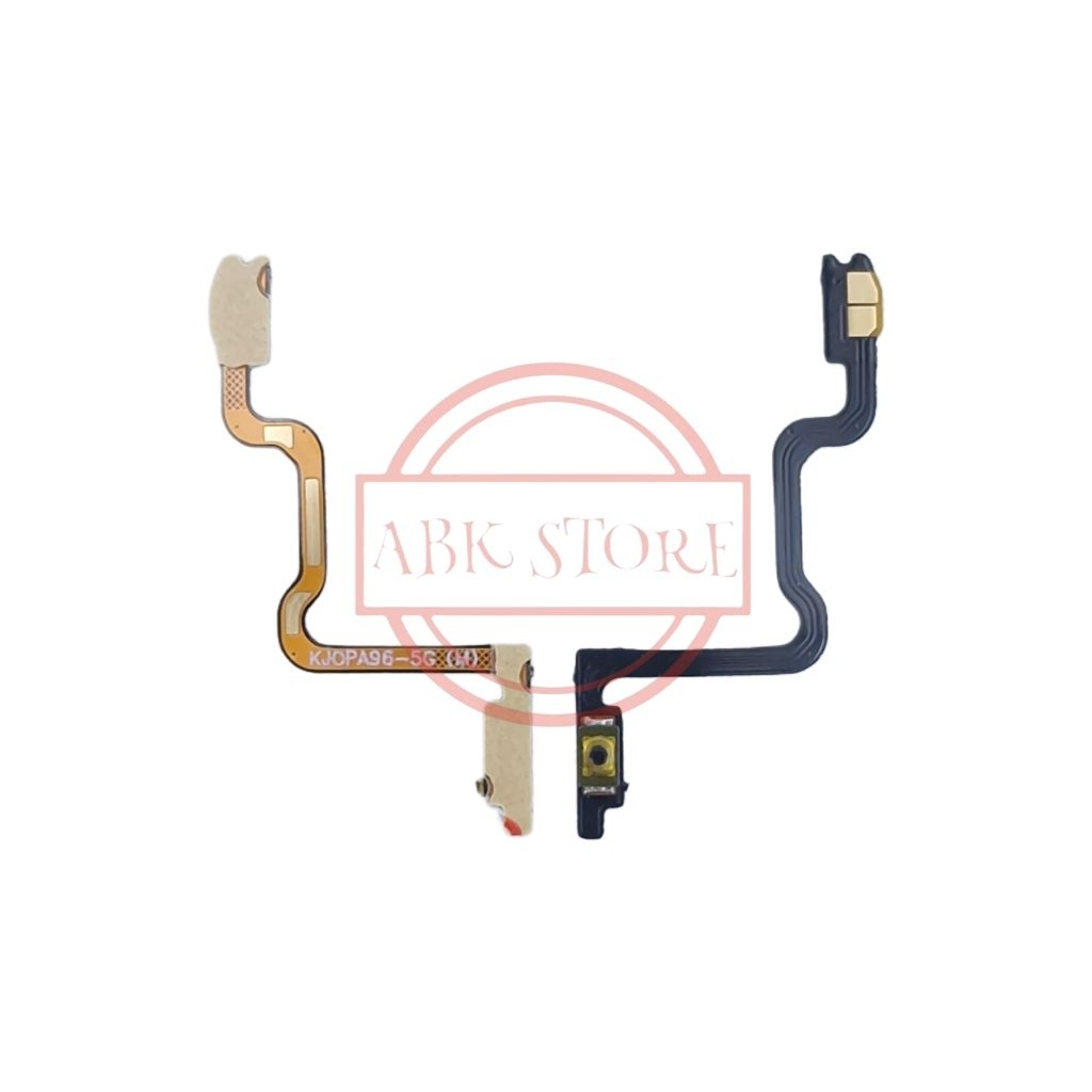 Flexible Power On Off / Flexibel Volume Untuk Model Oppo Reno 7z 5G / Reno 8z 5G
