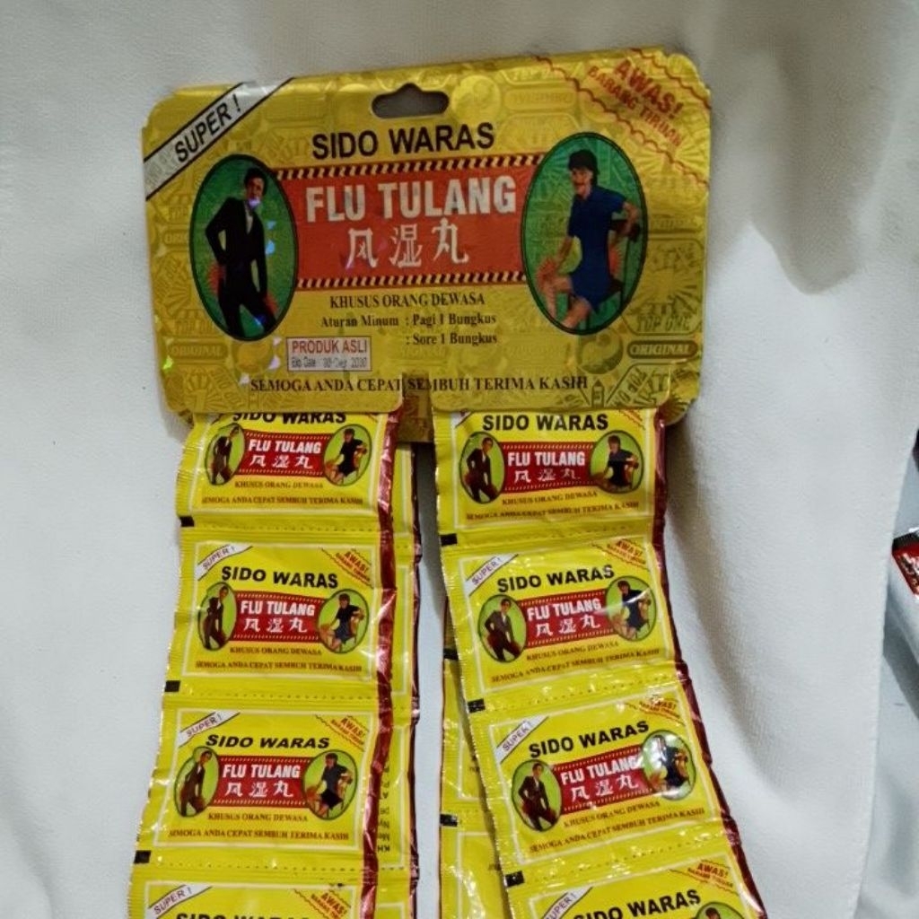 sido waras flu tulang