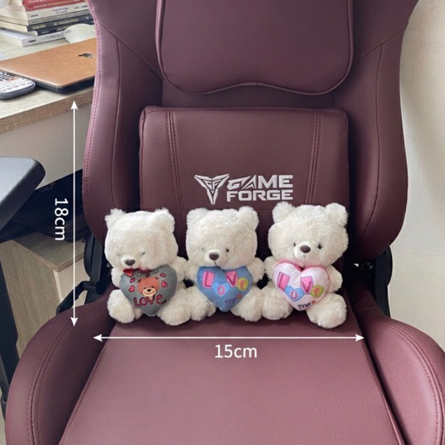 Boneka Teddy Bear Mini | 18cmx15cm | Premium