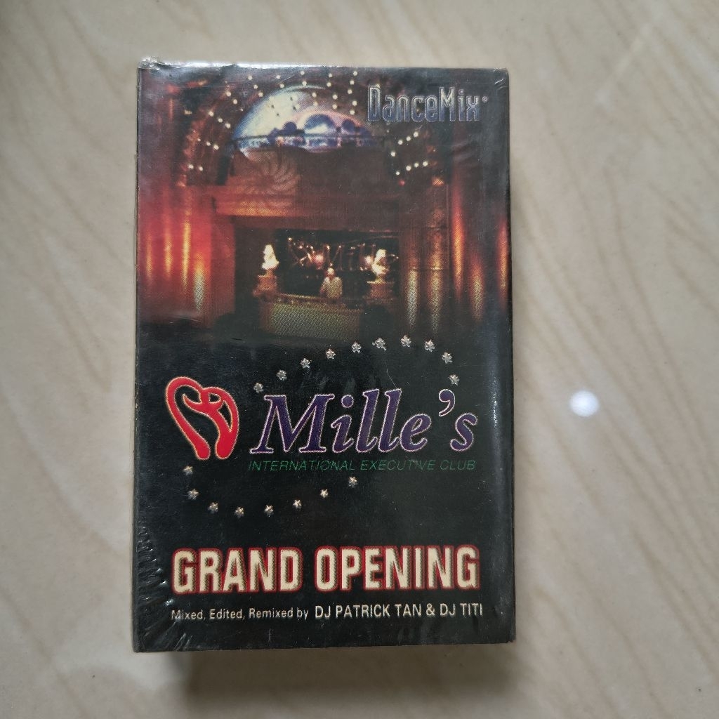 Kaset Pita Baru Milles Grand Opening DanceMix (Segel)