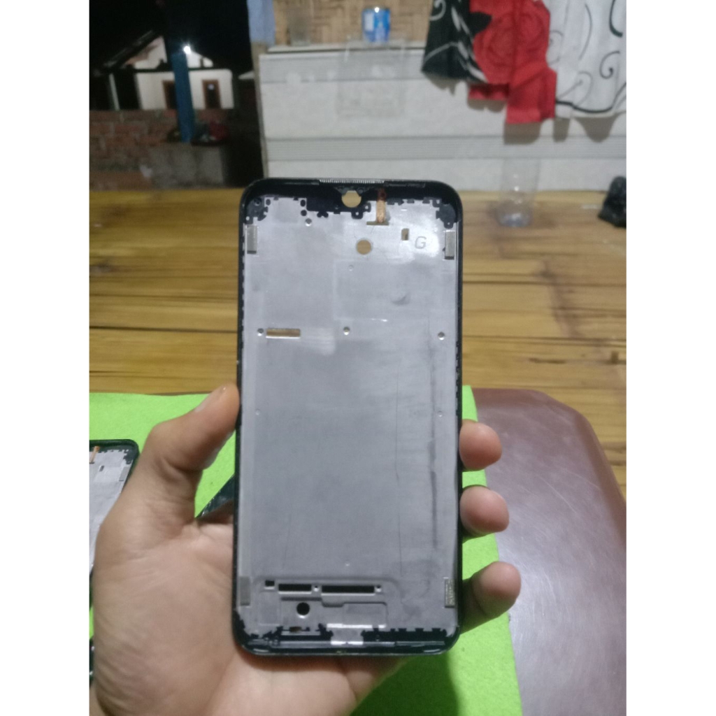 FRAME LCD TULANG TENGAH SAMSUNG A01 ORIGINAL COPOTAN