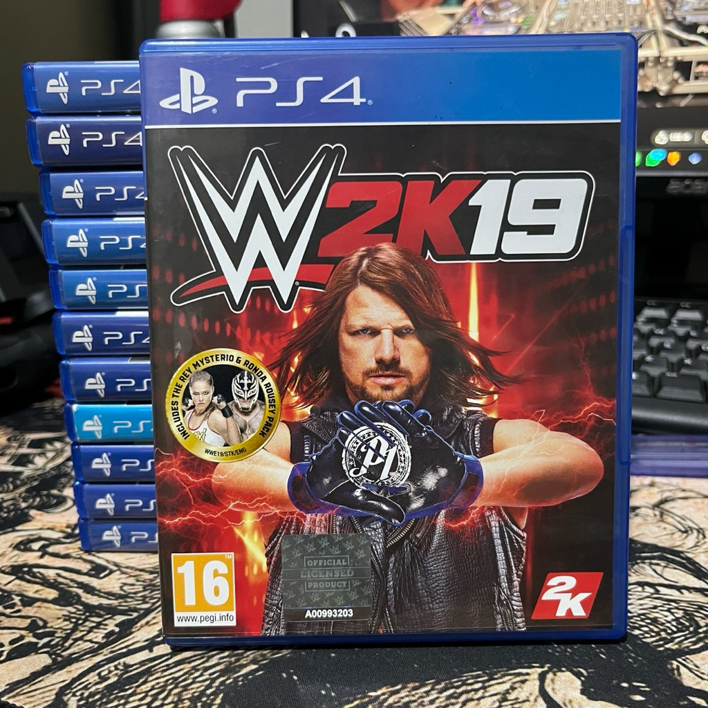 WWE 2K19 PS4 PS5 kaset bd game cd ps 4 5 ww2k19 2019
