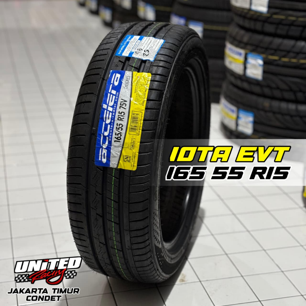 Ban Mobil Ukuran 165 55 R15 Tubles Merk Accelera Iota Evt Murah Awet 165/55 Ring 15