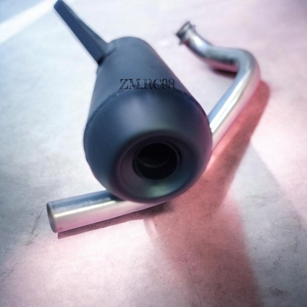 KNALPOT RACING KONDOMAN MP7 CASTEM EMPUSH EXHAUST BEAT KARBU/2020