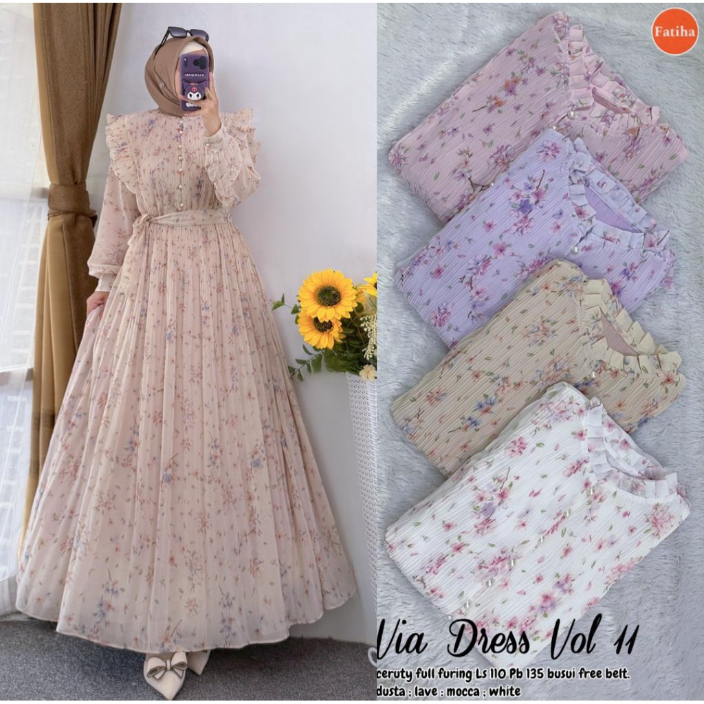 Ervina / via dress by fatihah