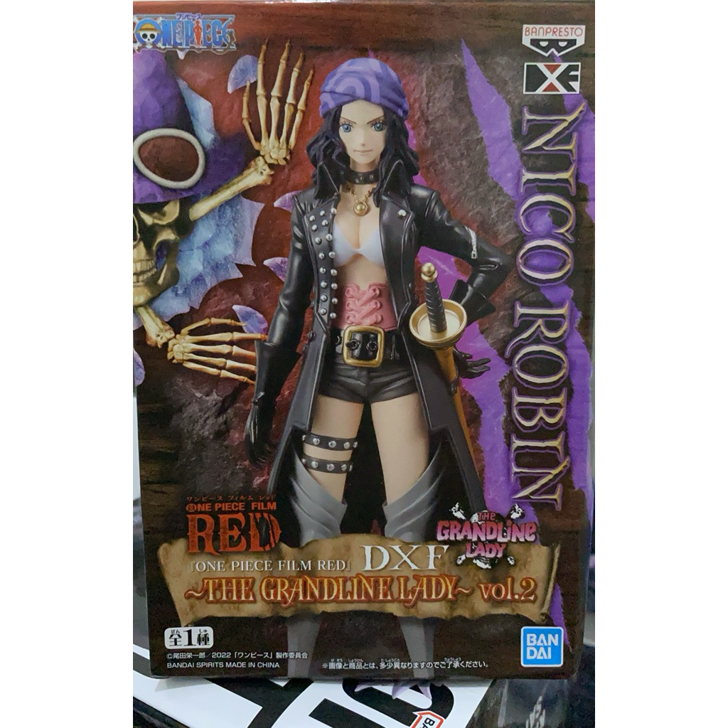 one piece film red DXF grandline lady Vol.2 Nico robin (Bib) Rare