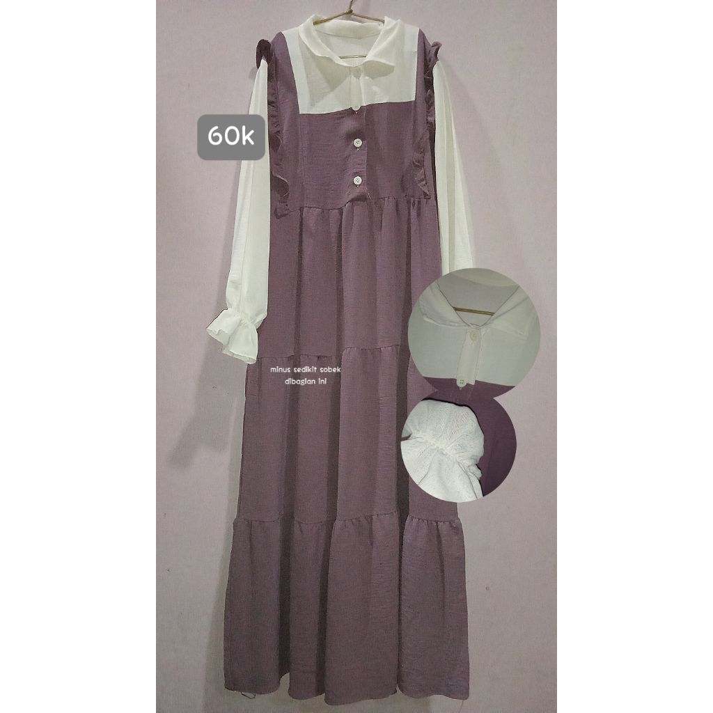 (PRELOVED) GAMIS UNGU