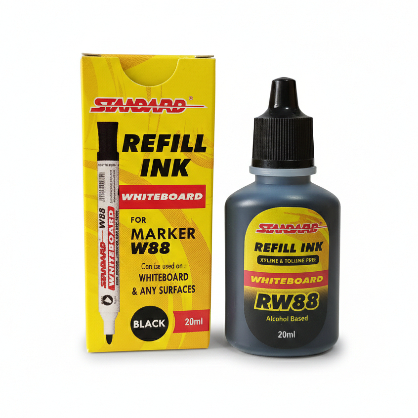Standard Isi Tinta Spidol Whiteboard RW88 Refill Ink 20 ml