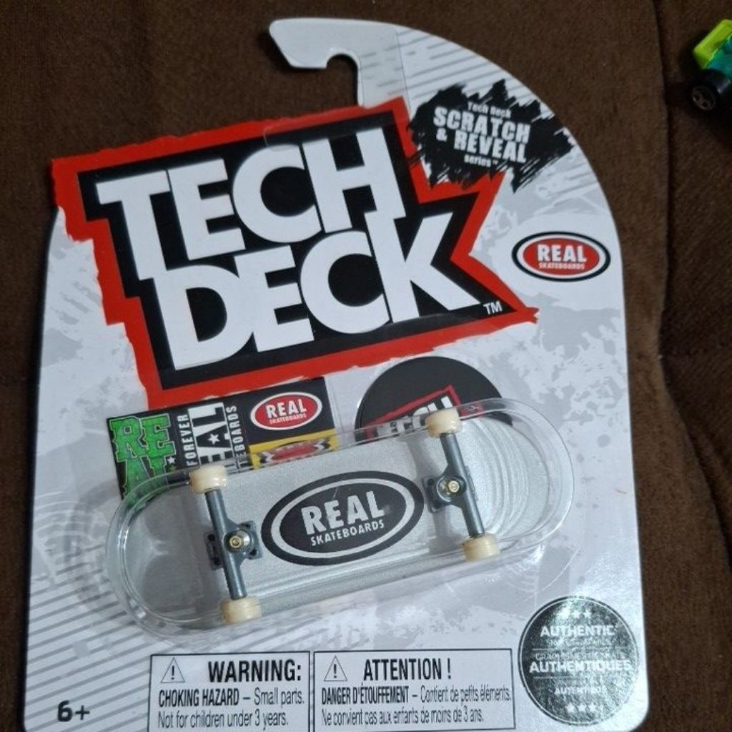 real skateboards tech deck penguin/scratch reveal