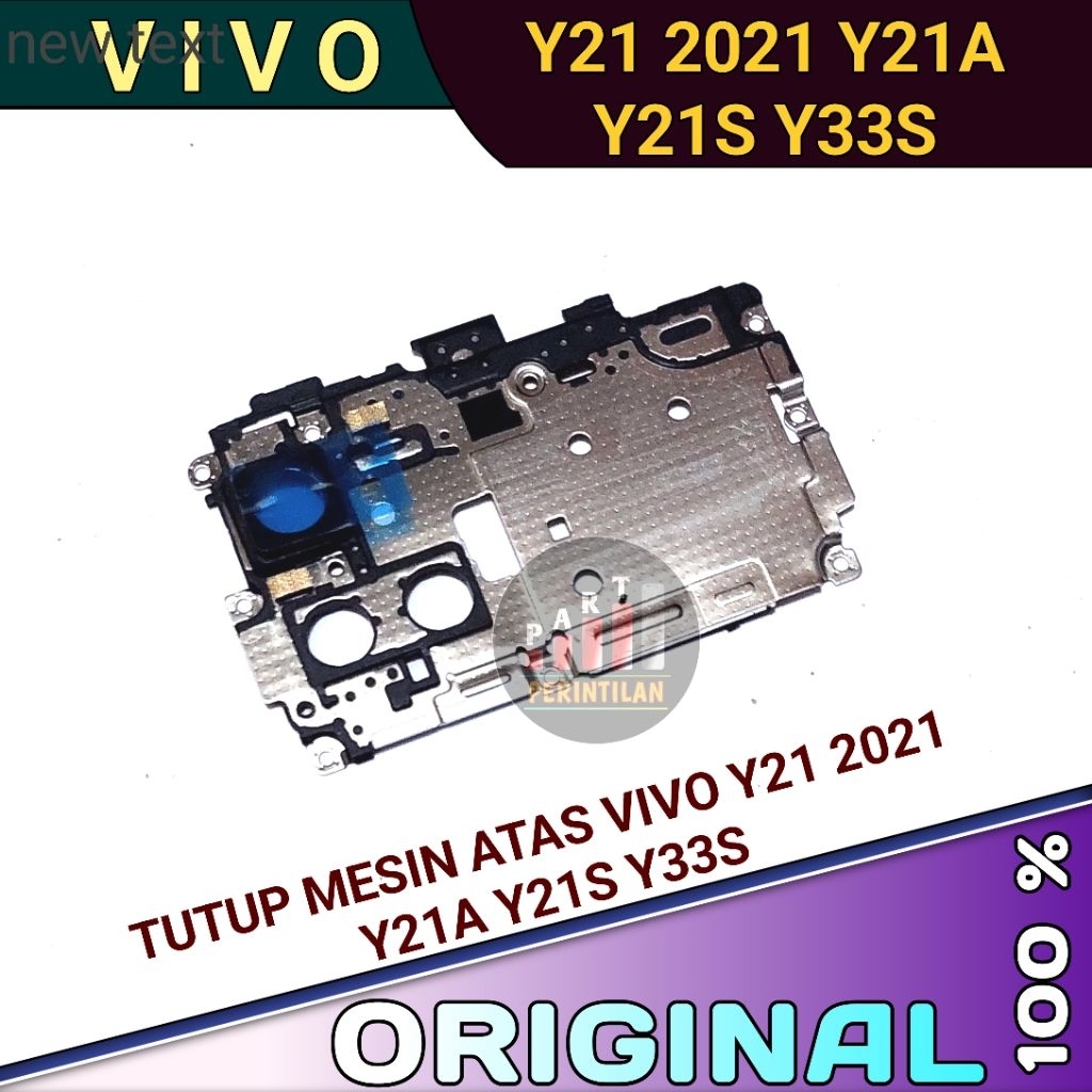 TUTUP MESIN VIVO Y21 2021 Y21A Y21S Y33S ORIGINAL