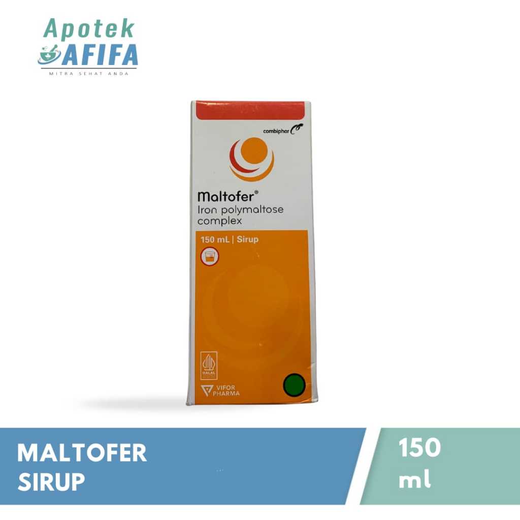 Sirup Maltofer 150 ml - Suplemen Zat Besi untuk Atasi Kekurangan Zat Besi