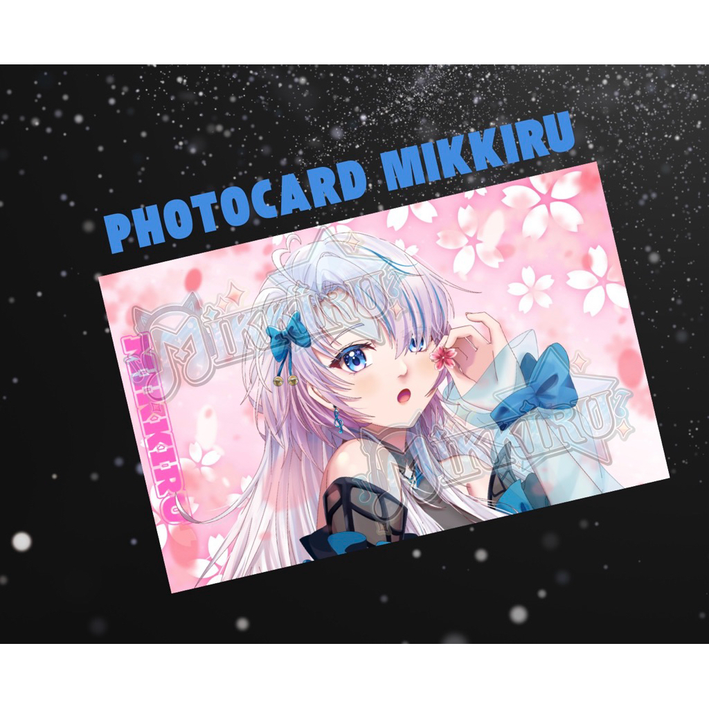 Photocard HARUMI + kissmark Mikkiru