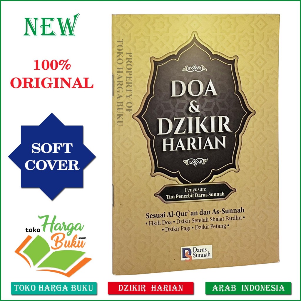 Foto Doa dan Dzikir Pagi Petang Harian Sesuai dengan Al-Quran As Sunnah Fikih Do'a & Zikir - Darus Sunnah