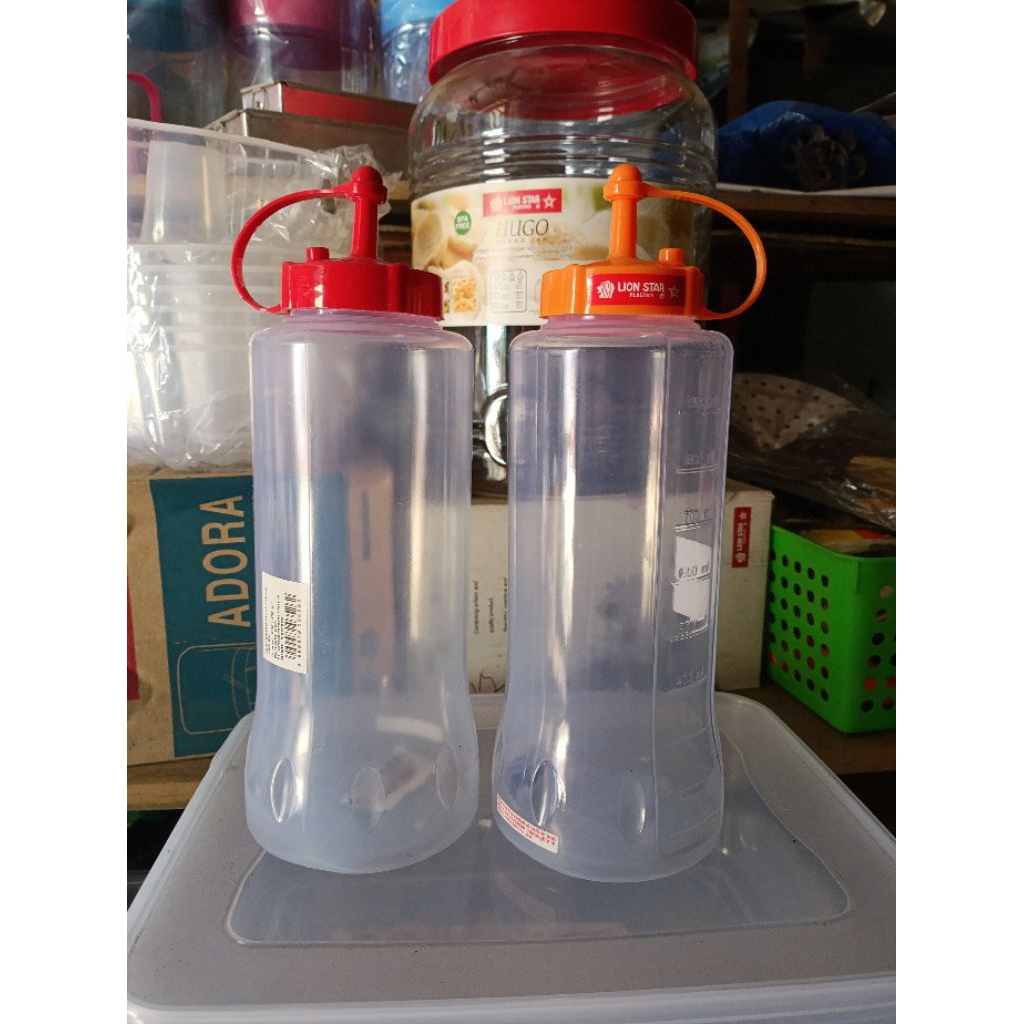 BOTOL KECAP/SAUS BISTRO 1000ML