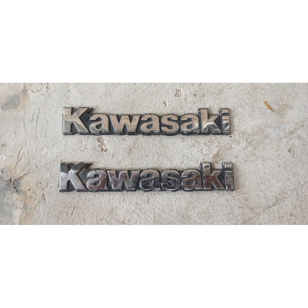 emblem body Kawasaki zx 130 copotan motor