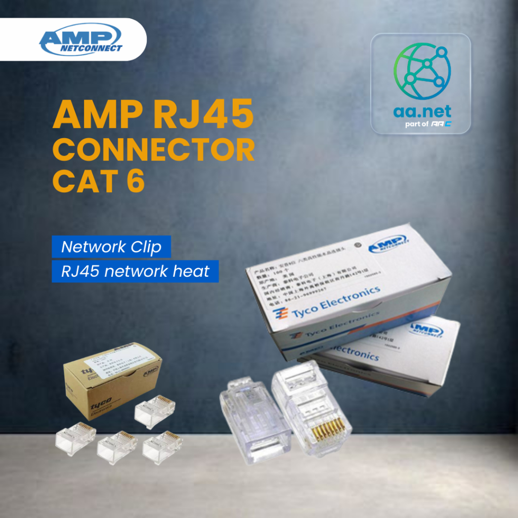 CONNECTOR RJ45 AMP BOX TYCO ELECTRONICS