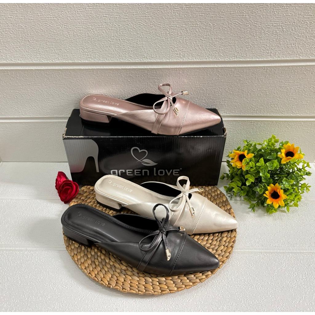 SEPATU SANDAL GREEN LOVE