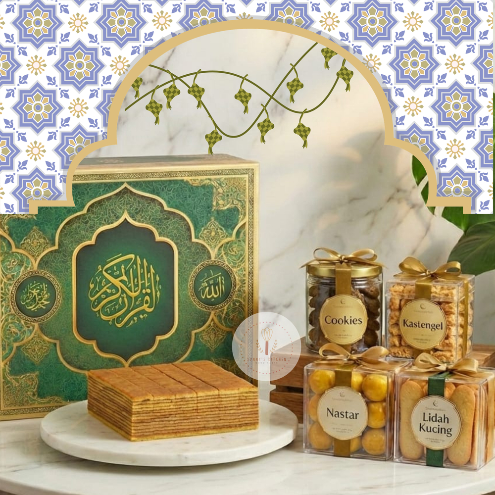 Paket Idul Fitri 1 | Lapis Legit Original | Kue Basah | Kue Kering