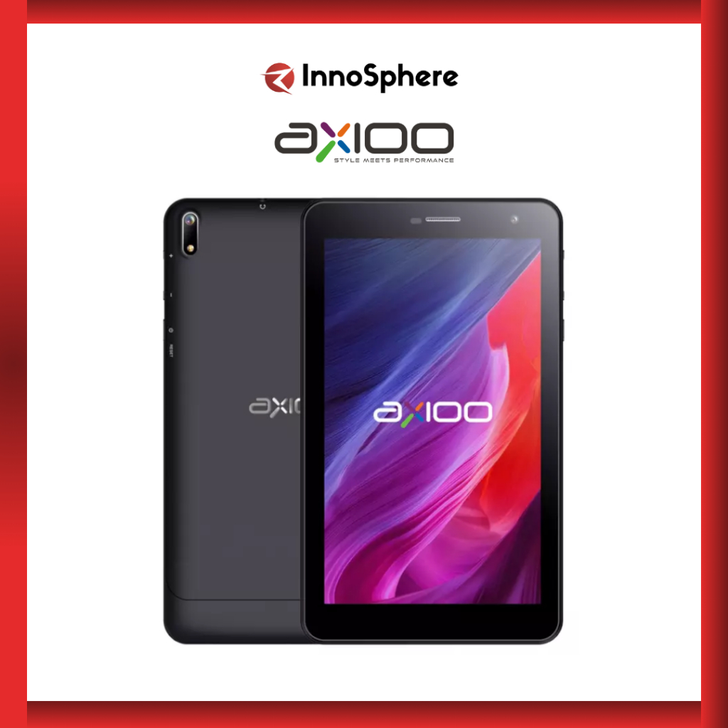 AXIOO MY TAB A80 QUAD CORE 8" HD DISPLAY ANDROID 9.0 32GB ORIGINAL GARANSI RESMI