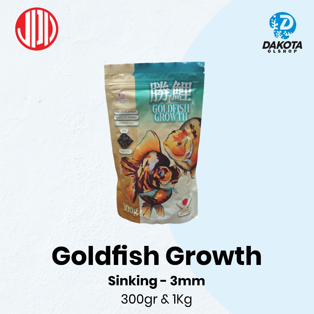 Jpd Goldfish Growth - Pakan Ikan Goldfish Sinking/Tenggelam