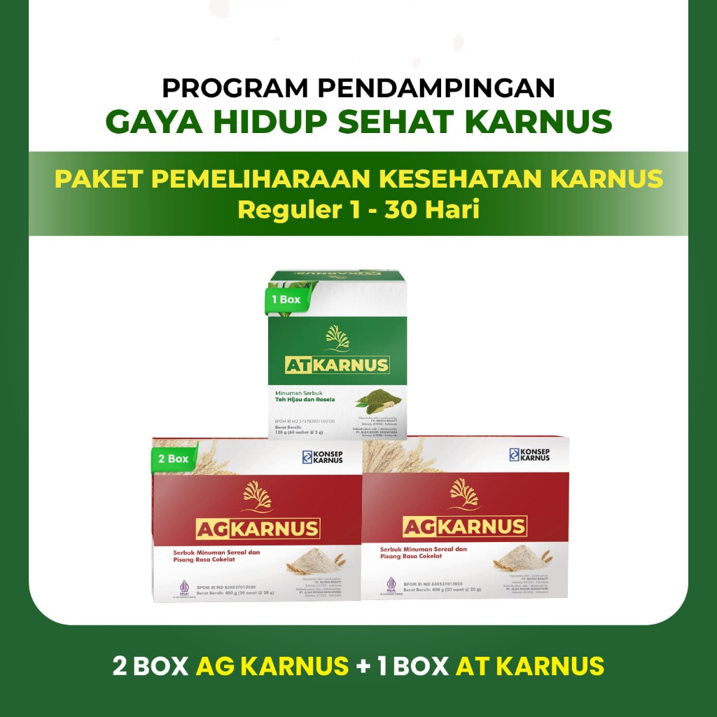 AG karnus | Pemeliharaan Kesehatan Reguler 1 - 30 hari