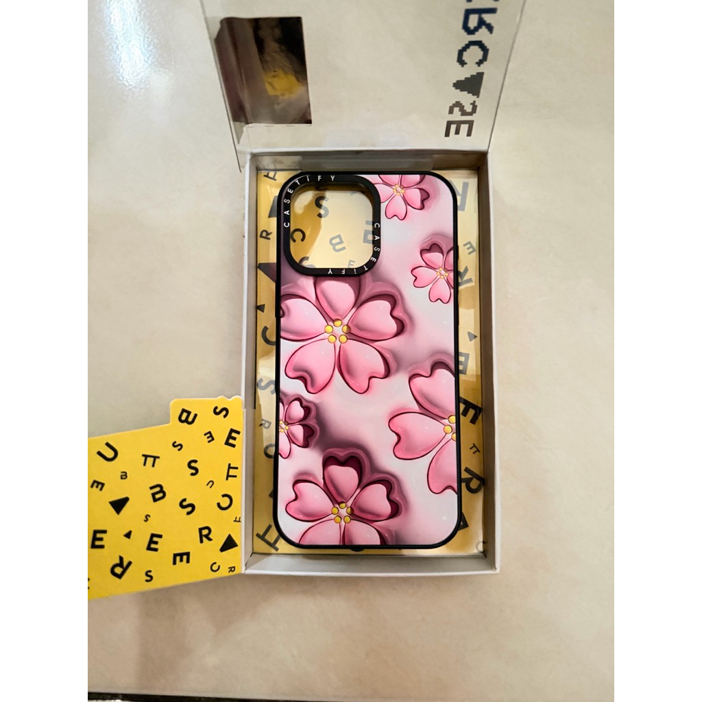 preloved Casetify flowers
