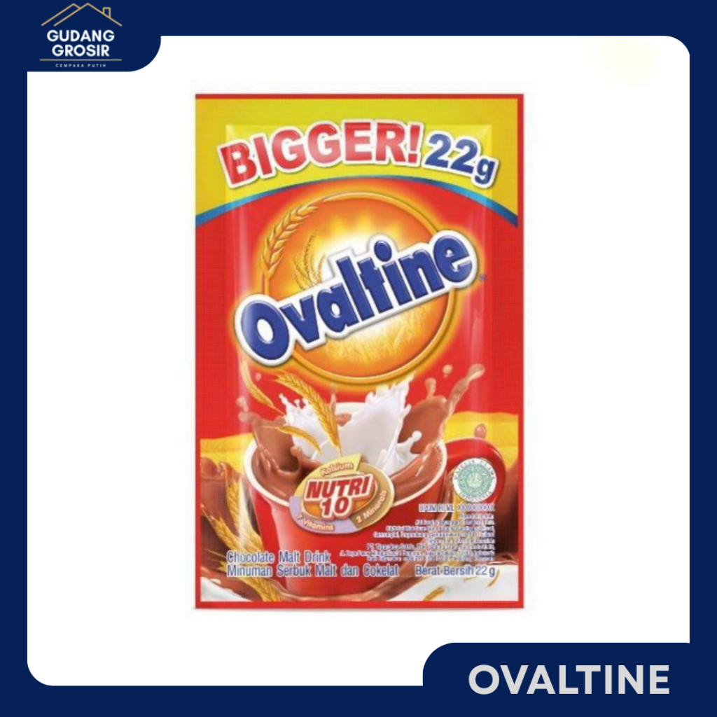 OVALTINE CHOCOLATE MALT DRINK SACHET 22G