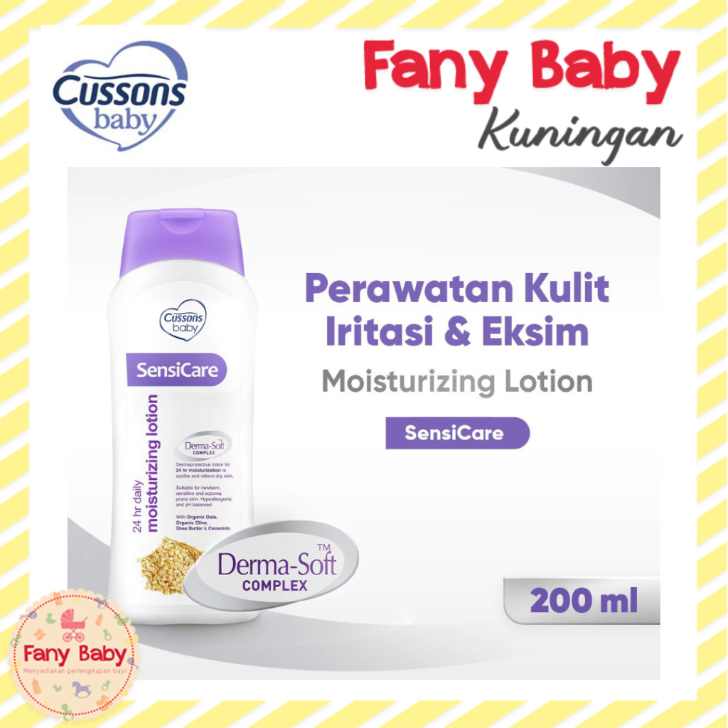 CUSSONS BABY SENSICARE MOISTURIZING LOTION 200ML