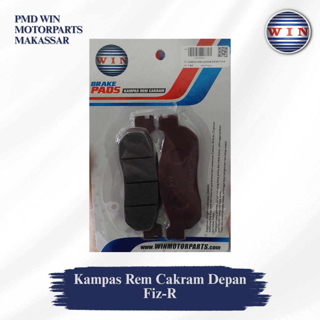 Kampas Rem Cakram Depan Fiz-R