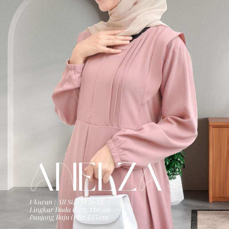 Gamis Kondangan Terbaru 2026 Lebaran Wanita Dress Muslim Polos Premium Remaja Kekinian Outfit Lebara