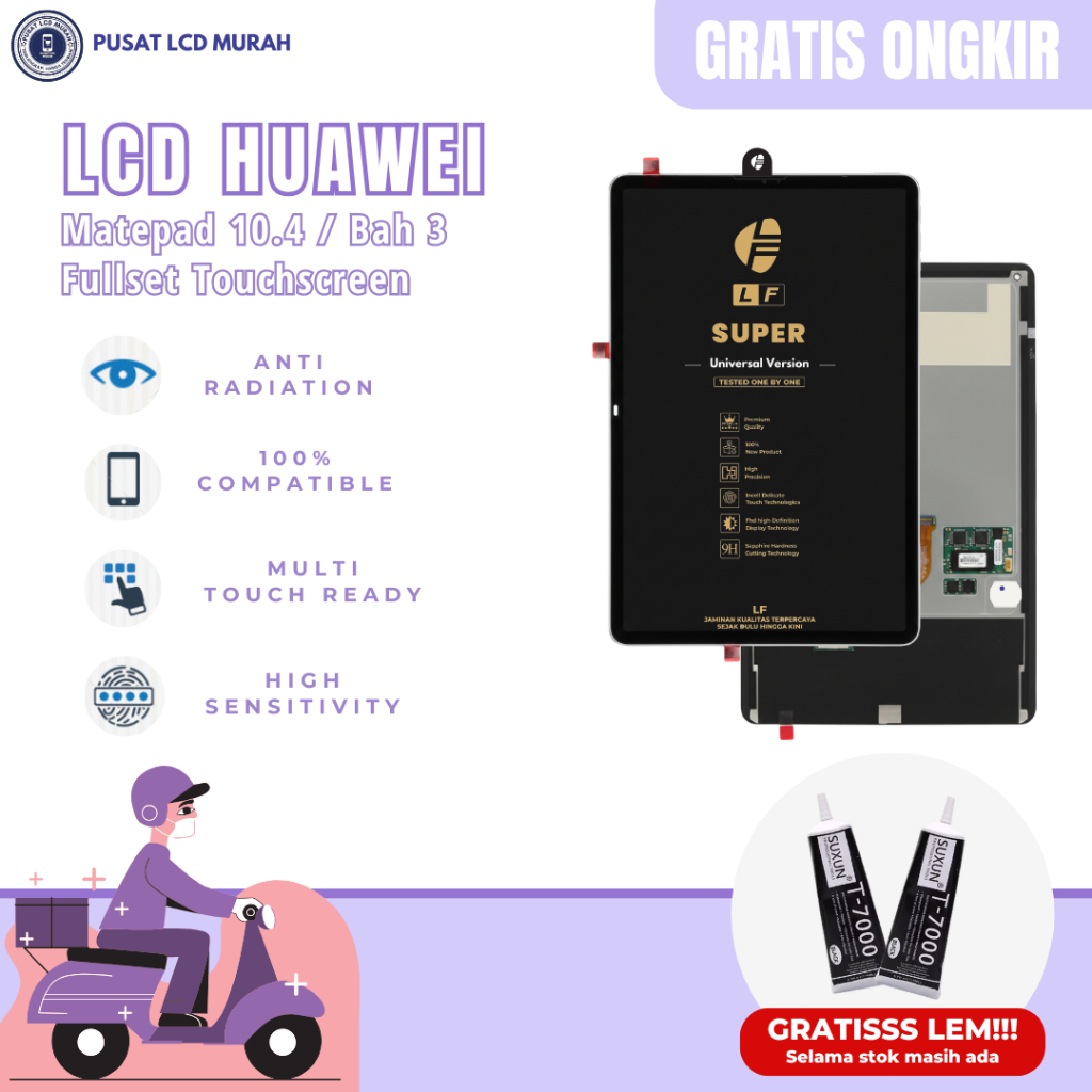 LCD Huawei Matepad 10.4 / Bah 3  Fullset Touchscreen