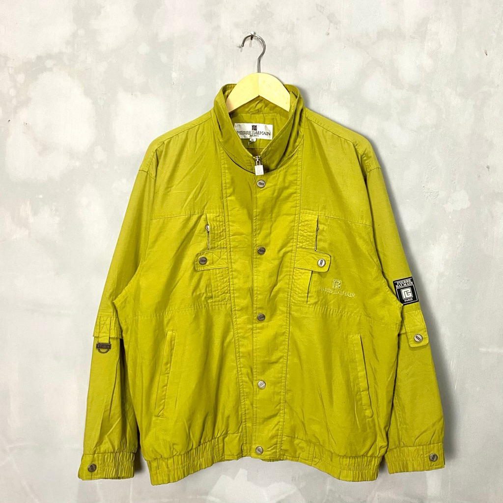 Windbreaker Jacket Pierre Balmain Paris Vintage